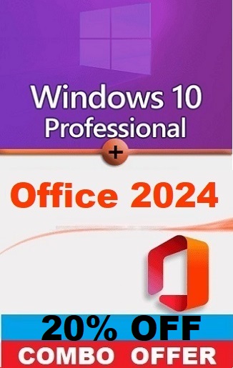 Windows 10 Pro + Office 2024
